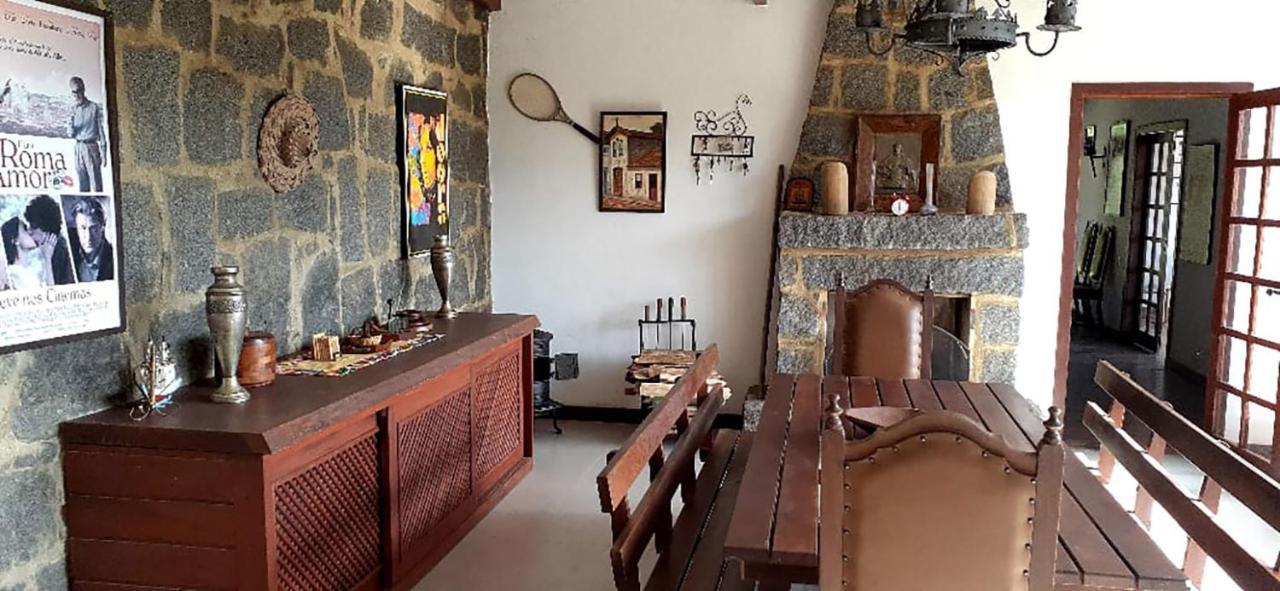 Chacara Com Wi-Fi, Churrasqueira E Lazer Em Cunha Exterior photo